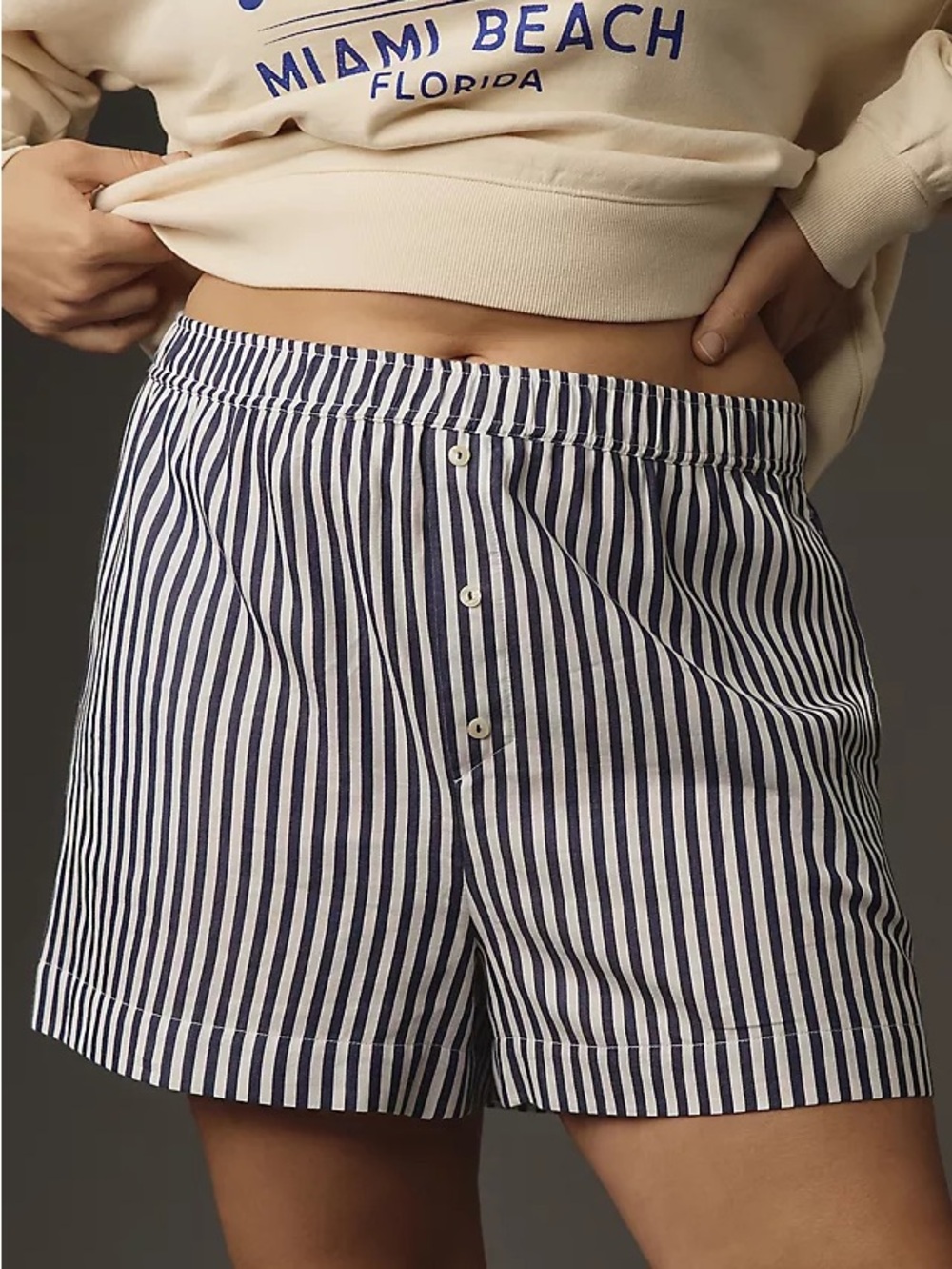 Anthropologie “The Wren” boxer shorts